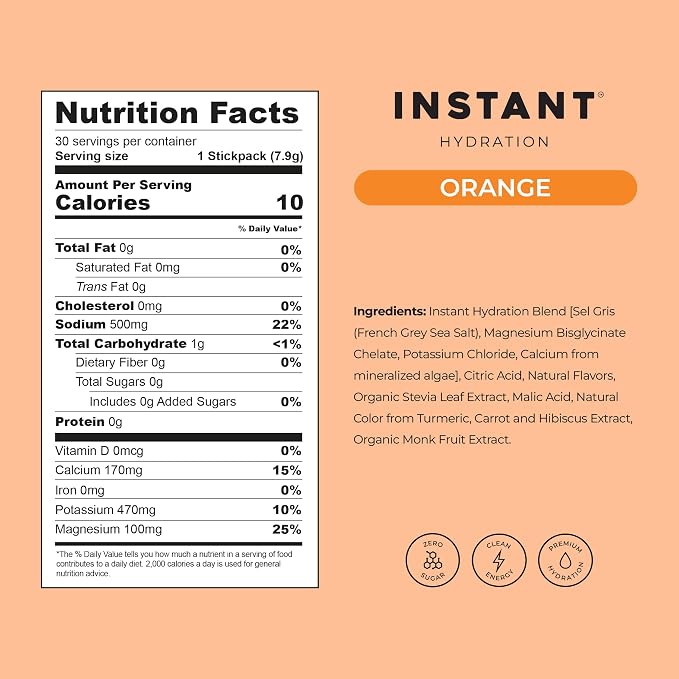 Instant Hydration Electrolytes Powder Packets - Image 4