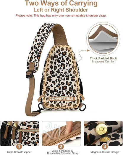 Capolo Sling Bag for Women Men Waterproof Crossbody Bags for Women Trendy - Image 6