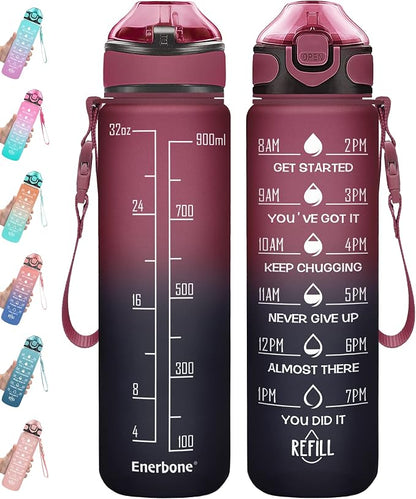 Enerbone 32 oz Drinking Water Bottle by Enerbone