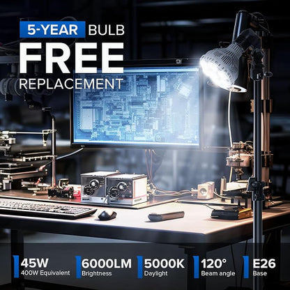 SANSI 400W Equivalent LED Work Light - Image 3
