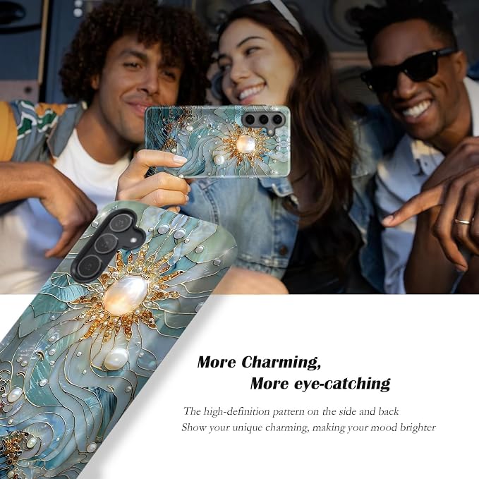 Compatible for Samsung Galaxy A17 5G Case, Dual Layer Heavy Duty 2 in 1 - Image 4