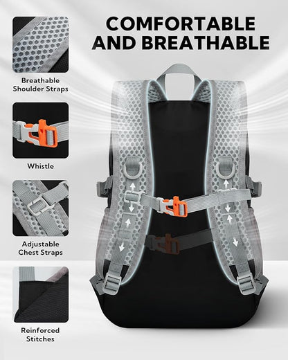 WATERFLY Small Lightweight Packable Backpack: 15L Mini Ultra Light Foldable - Image 4