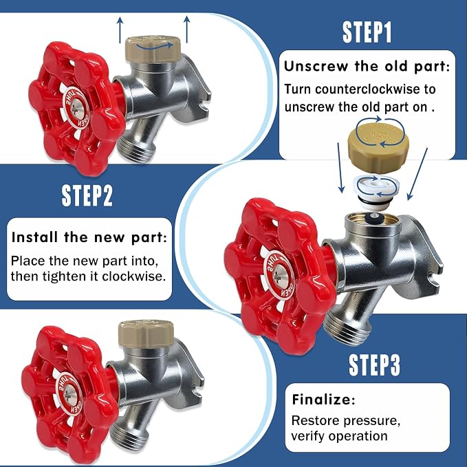 ASSE 1019-A Outdoor Faucet Repair Kit - Image 5
