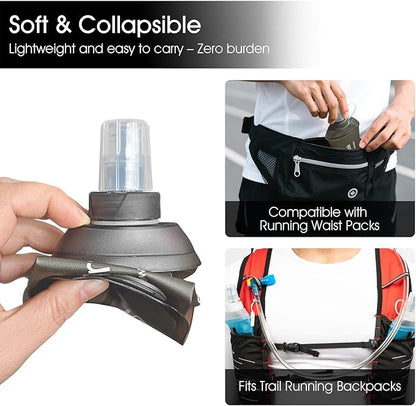 GYGYL Soft Flask, TPU Collapsible Soft Water Bottle - Image 4