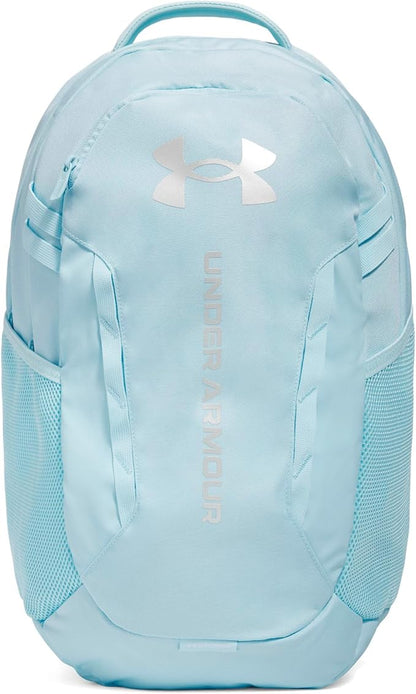 Under Armour Hustle 6.0 Backpack, Stream/Metallic Cristal Gold, One Size by UnderArmour