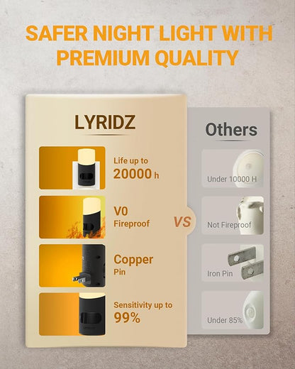 Lyridz LED Night Lights Plug into Wall - Image 6