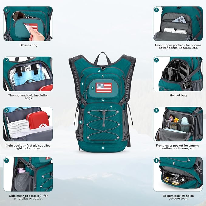 Maelstrom Hydration Hiking Backpack - Image 2