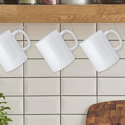 Cup Screw Hooks, 1-1/2 inch Metal Screw in Ceiling Hooks 45 Pack Plant Hanger - Image 7