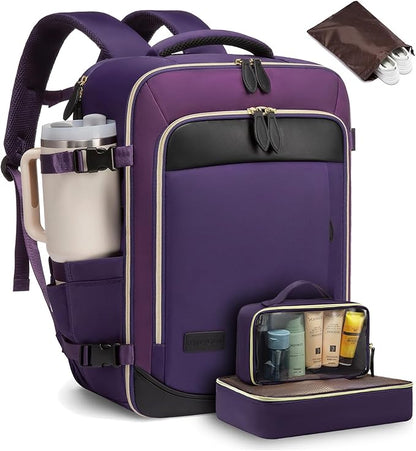LOVEVOOK Travel Backpack for Women, 40L Carry On Backpack by LOVEVOOK