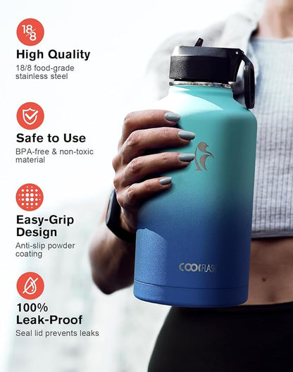 Insulated Water Bottle 64 oz - Image 3