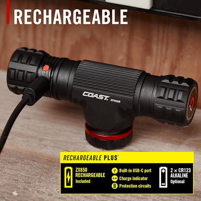 Coast XPH30R 1200 Lumen USB-C Rechargeable Dual Power Headlamp - Image 5