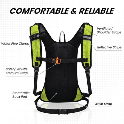 Nepest Hydration Pack Backpack for Women & Men, Lightweight Water Backpack - Image 5