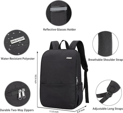 MAXTOP Deep Storage Laptop Backpack Business Anti-theft Backpacks College - Image 3
