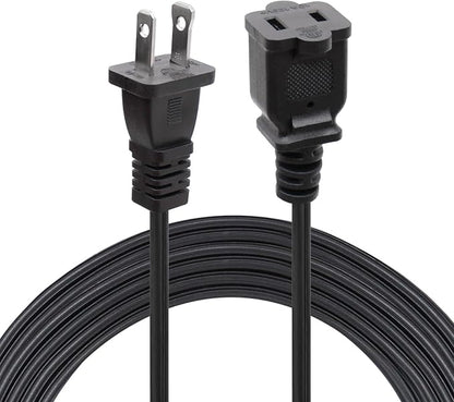 3 FT Extension Cord, 2-Prong Small and Thin Extension Cords Male-Female Power - Image 9
