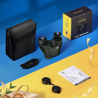 12x30 Compact HD Binoculars for Adults High Powered - Image 8