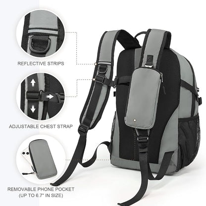 Small Hiking Backpack for Women Men 20L Lightweight Travel Backpack - Image 5