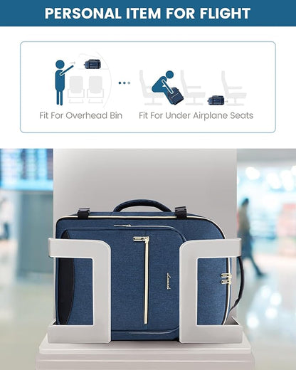 LOVEVOOK Travel Backpack for Women & Men 40L, Airline Approved Carry On - Image 4