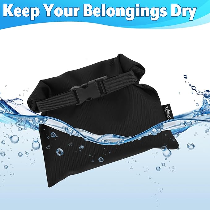 Cosmos 3 Pcs Waterproof Dry Bag, Mini Waterproof Pouch Portable Dry Sacks Small - Image 4