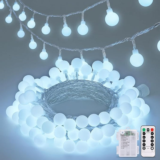 JMEXSUSS Globe String Lights Battery Operated by JMEXSUSS