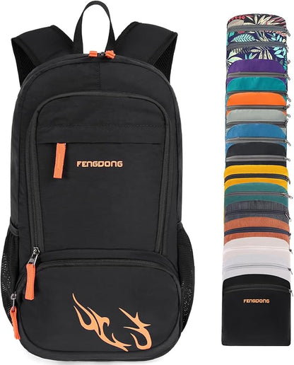 FENGDONG 35L Lightweight Foldable Waterproof Packable Travel Small Hiking by FENGDONG