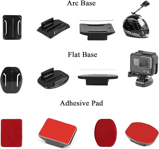 Universal Action Camera Accessory Kit - Image 5