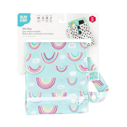 Bumkins Waterproof Wet Bag for Baby, Swim Suit, Cloth Diapers, Pump Parts - Image 5