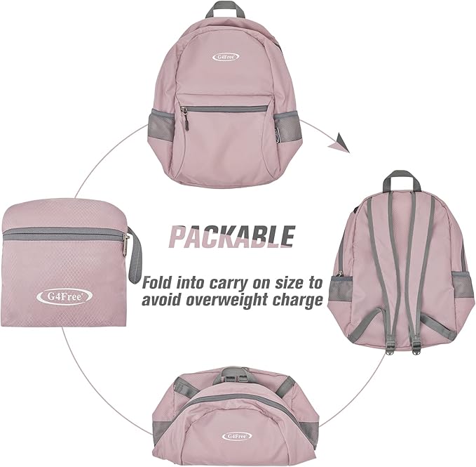 G4Free 20L Lightweight Packable Backpack Travel Hiking Daypack Foldable Backpack - Image 5
