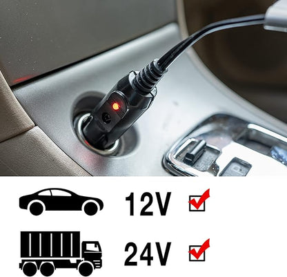 Electric Car Heating Blanket Plush 3 Heat Settings, Auto Shutoff, 55 X 40 - Image 4