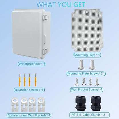 IP67 Waterproof Junction Box, ABS Plastic Electrical Enclosure - Image 7