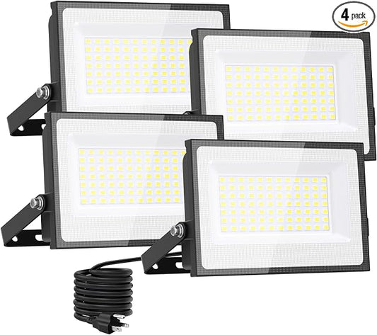 Onforu 80W Flood Lights Outdoor, 8000lm Bright LED Work Light by Onforu