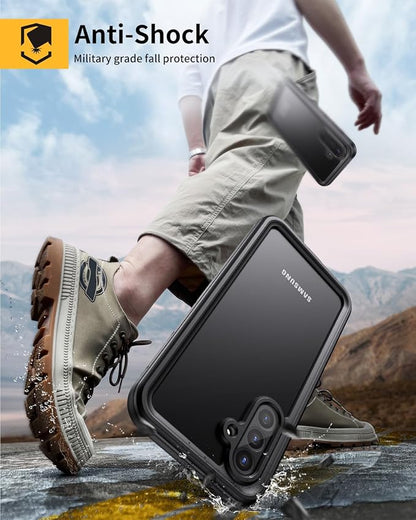Lanhiem for Samsung Galaxy A56 Phone Case, IP68 Waterproof Dustproof, Built-in - Image 3