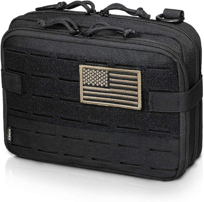WYNEX Tactical Molle Admin Pouch of Double Layer Design, Admin Pouches Molle by WynexTactical