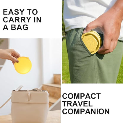 Collapsible Travel Cup with Lid - Image 6