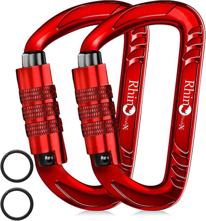 Rhino Produxs 12kN Heavy Duty Carabiner Clips, by Rhino+Produxs