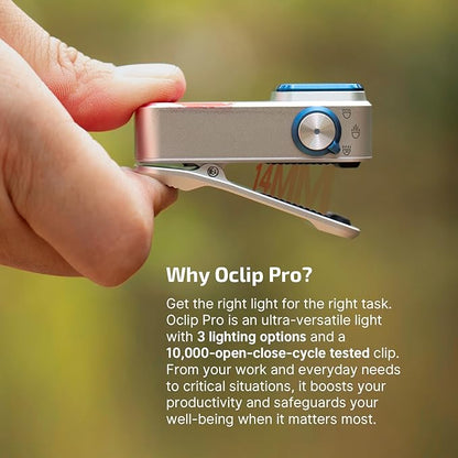 OLIGHT Oclip Pro EDC Flashlight Clip-on Light, Rechargeable 500 Lumens - Image 2