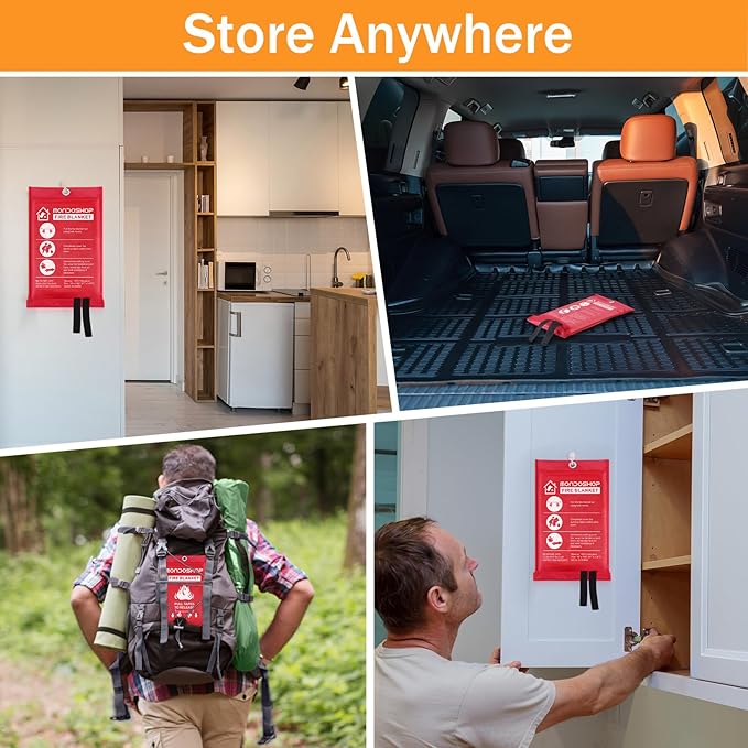 Mondoshop Fire Blanket for Home and Kitchen - Image 5
