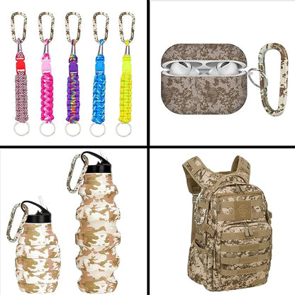 CampTek Carabiner Caribeaner Clip - Image 4