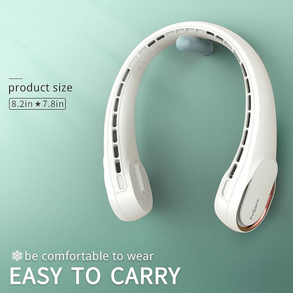 FrSara Neck Fan, Portable Personal Fan Strong Wind, Air Volume, 360° Cooling - Image 6