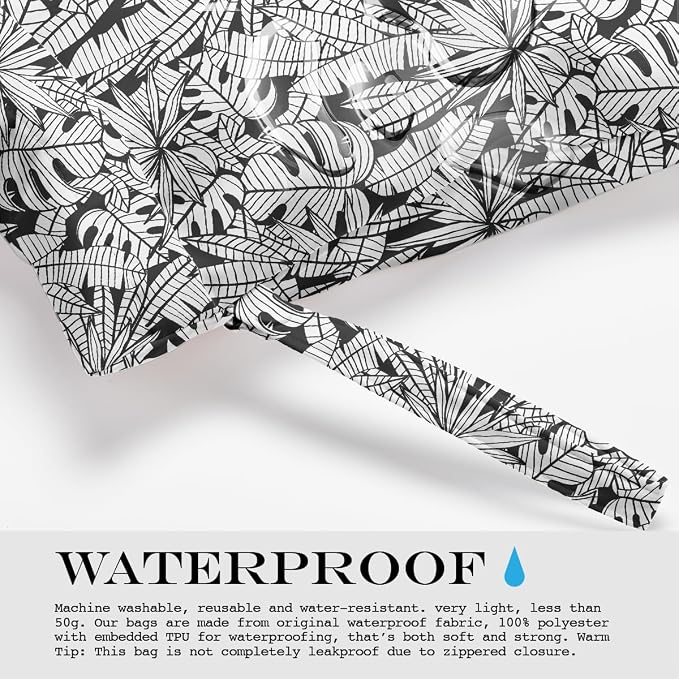 Wet Bag, Wet Dry Bag, Wet Bag for Swimsuit, Dirty Yoga Gym Clothes, Makeup Bag - Image 6