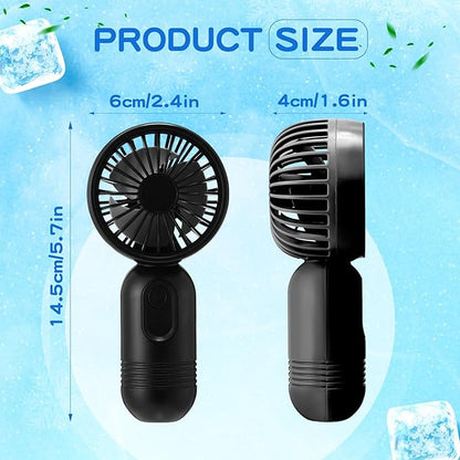Rossesay 1 Pcs Mini Portable Fan Bulk Cute Handheld Lightweight Small Little - Image 2