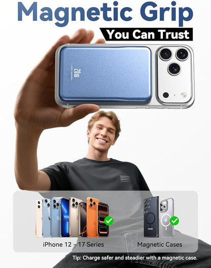 Aobbow Magnetic Portable Charger, 10000mAh - Image 2
