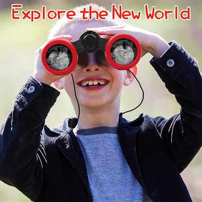 Scotamalone Kids Binoculars Shock Proof Toy Binoculars Set - Image 4