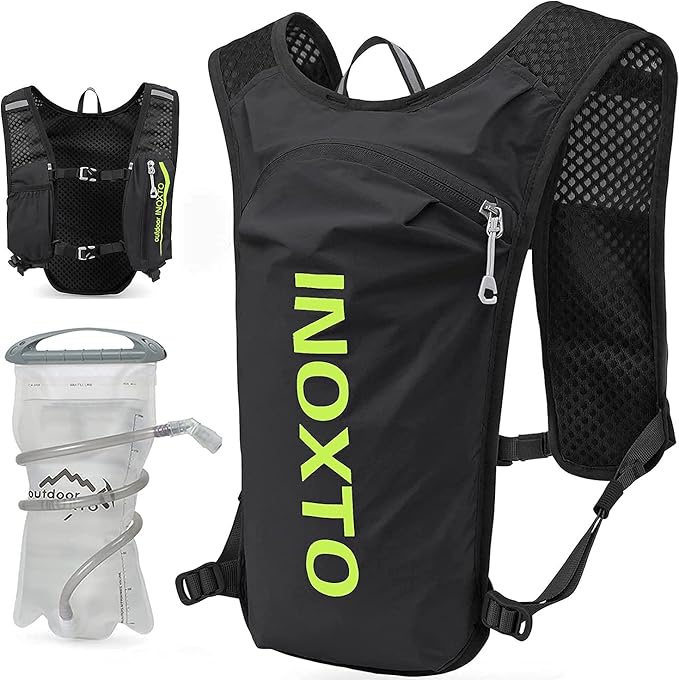 INOXTO Running Hydration Vest Backpack, Lightweight Insulated Pack by INOXTO