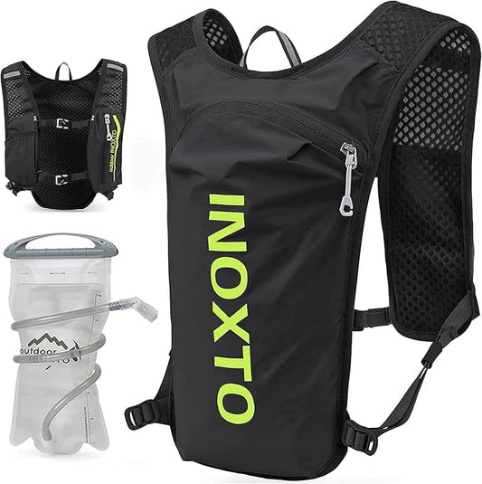 INOXTO Running Hydration Vest Backpack, Lightweight Insulated Pack by INOXTO