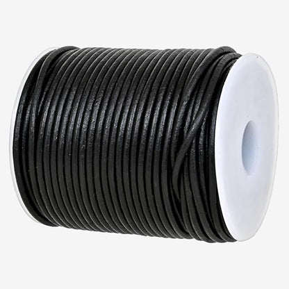 GENIQUE Real/Genuine Round Leather String Cord by GENIQUE