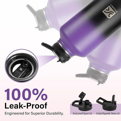 DYSANKY Insulated Water Bottle | Thickened Stainless Steel Vacuum Metal | - Image 7