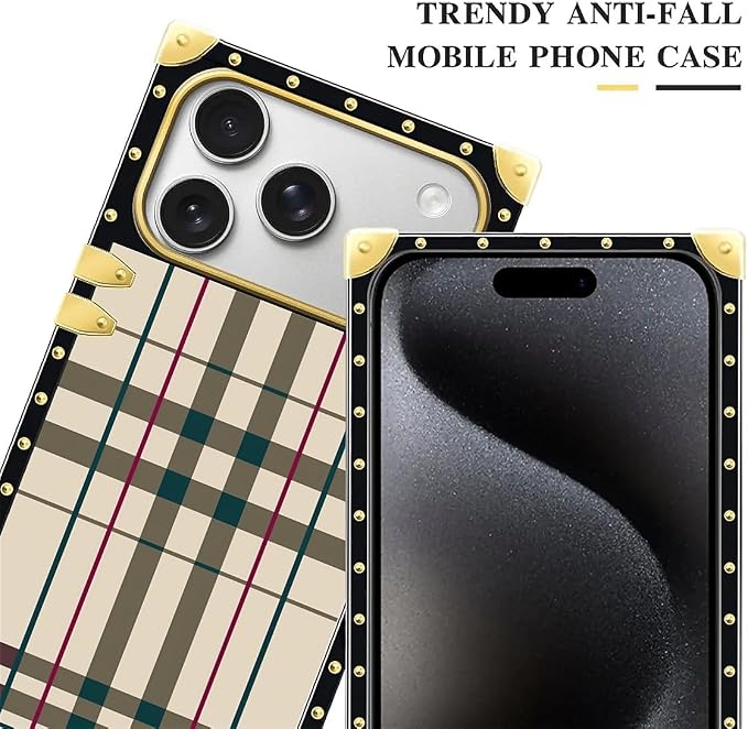 for iPhone 17 Pro Case Luxury Golden Decoration - Image 4