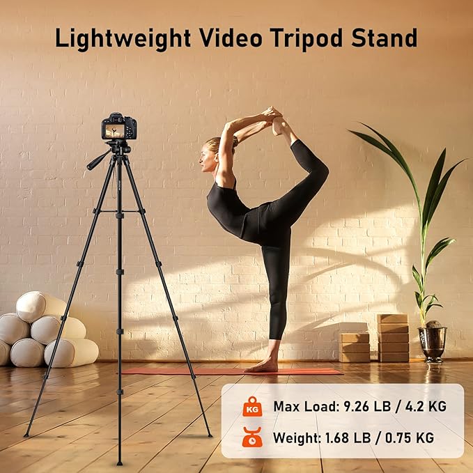 JOILCAN Camera Tripod, Travel Tripods Compatible - Image 4