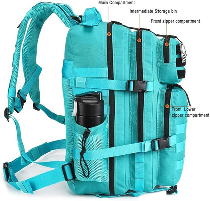 45L Tactical Backpack for Men Women, Military Assault Pack - Image 3