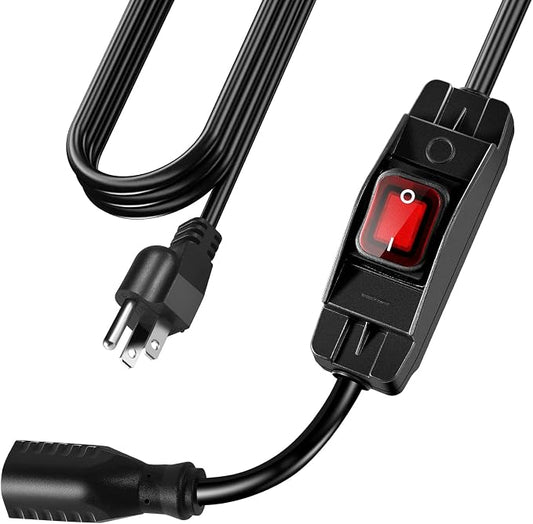 Extension Cord with Switch On/Off Waterproof Switch 35Ft No Plugging and by EasyToOperateLow-CostSolution